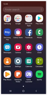 Samsung One UI Home android App screenshot 3